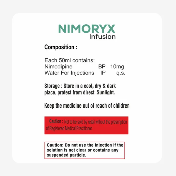 NIMORYX Infusion Visual