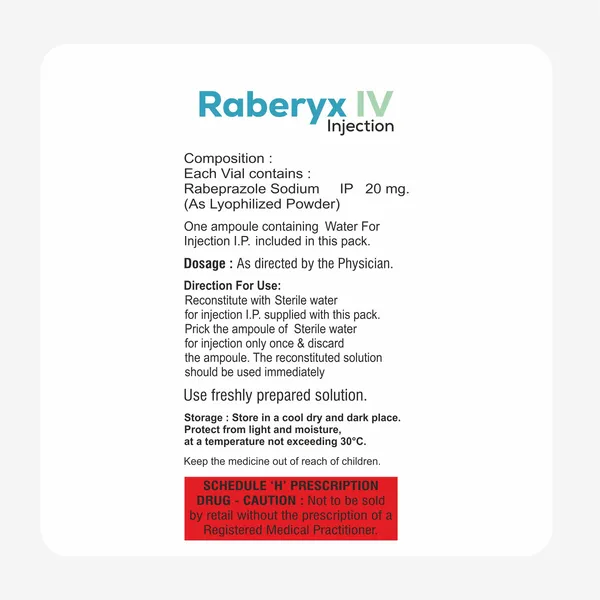 Raberyx IV Injection Visual