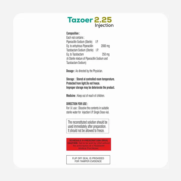 TAZOER 2.25 Visual