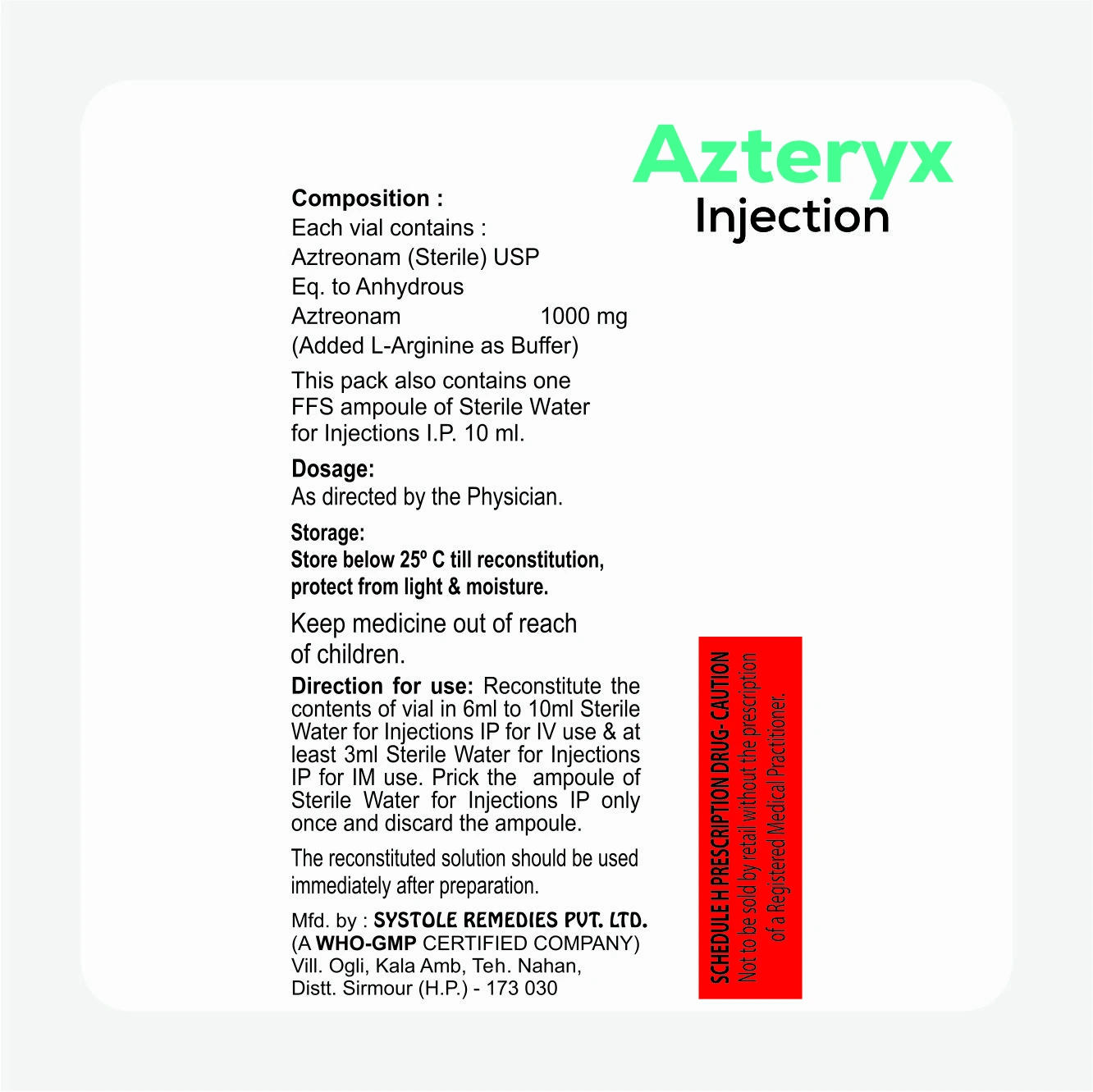 Azteryx Injection Visual